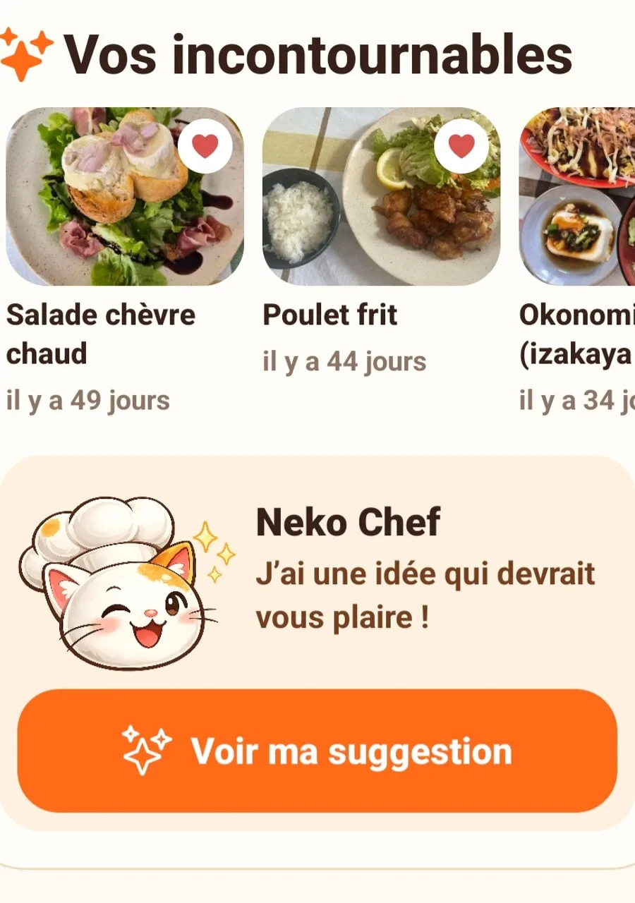 Cook without searching for hours